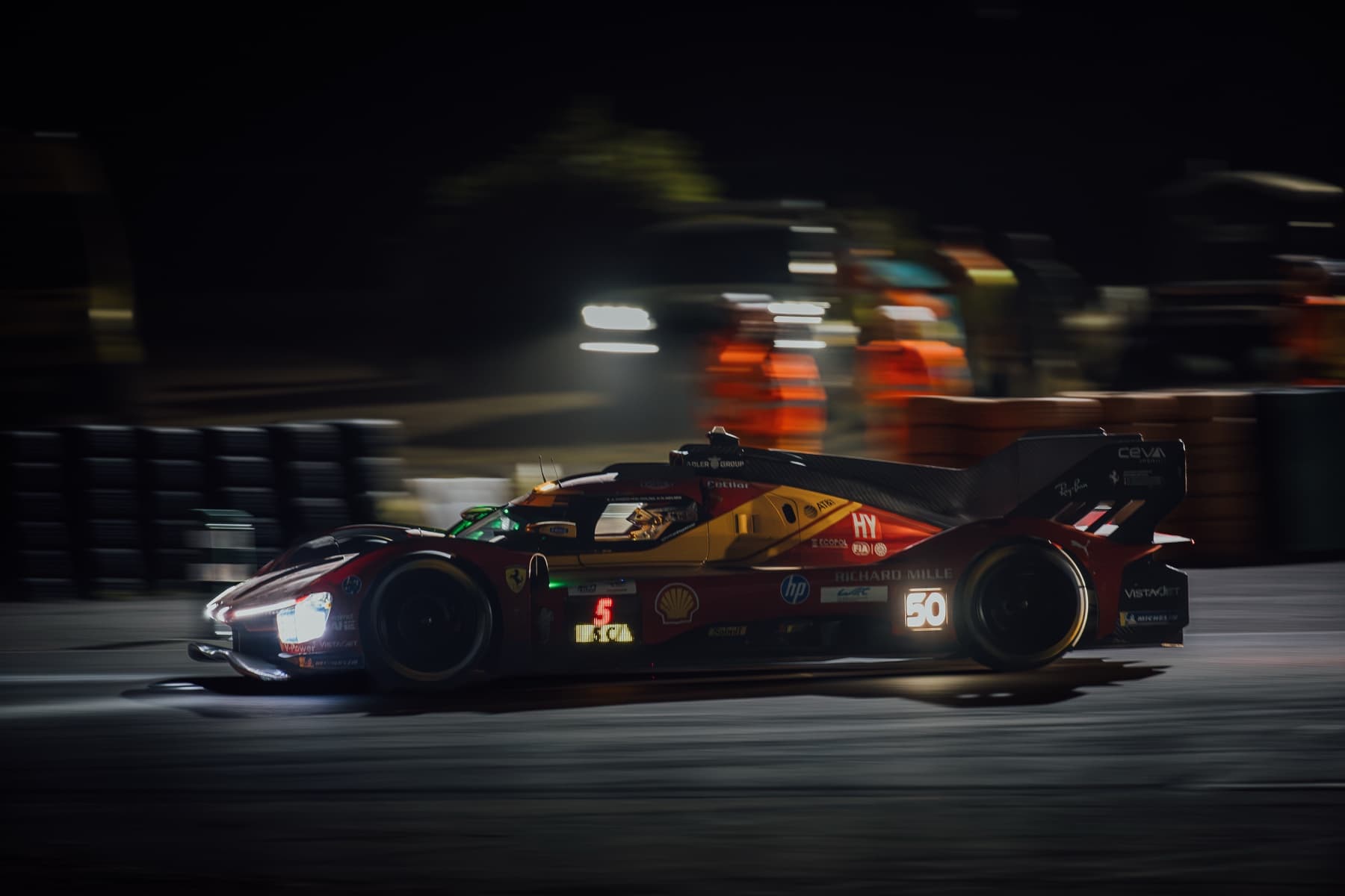 24H Le Mans 2026, Night, frame 1